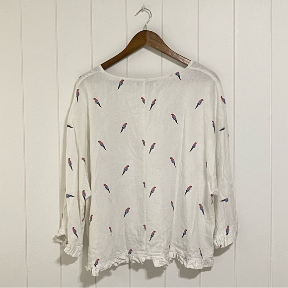 C&c California linen blend oversized top size L/XL - Picture 2 of 8